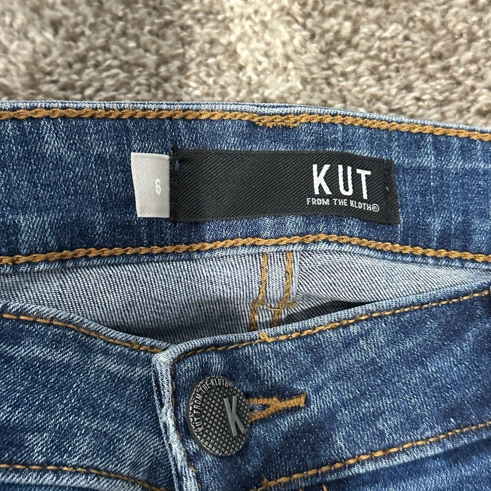 Kut from the Kloth Women’s Straight Leg Jeans in Blue - Picture 5 of 5